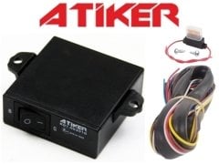 Atiker Enjeksiyonlu Anahtar Düğme (Kablolu Set)
